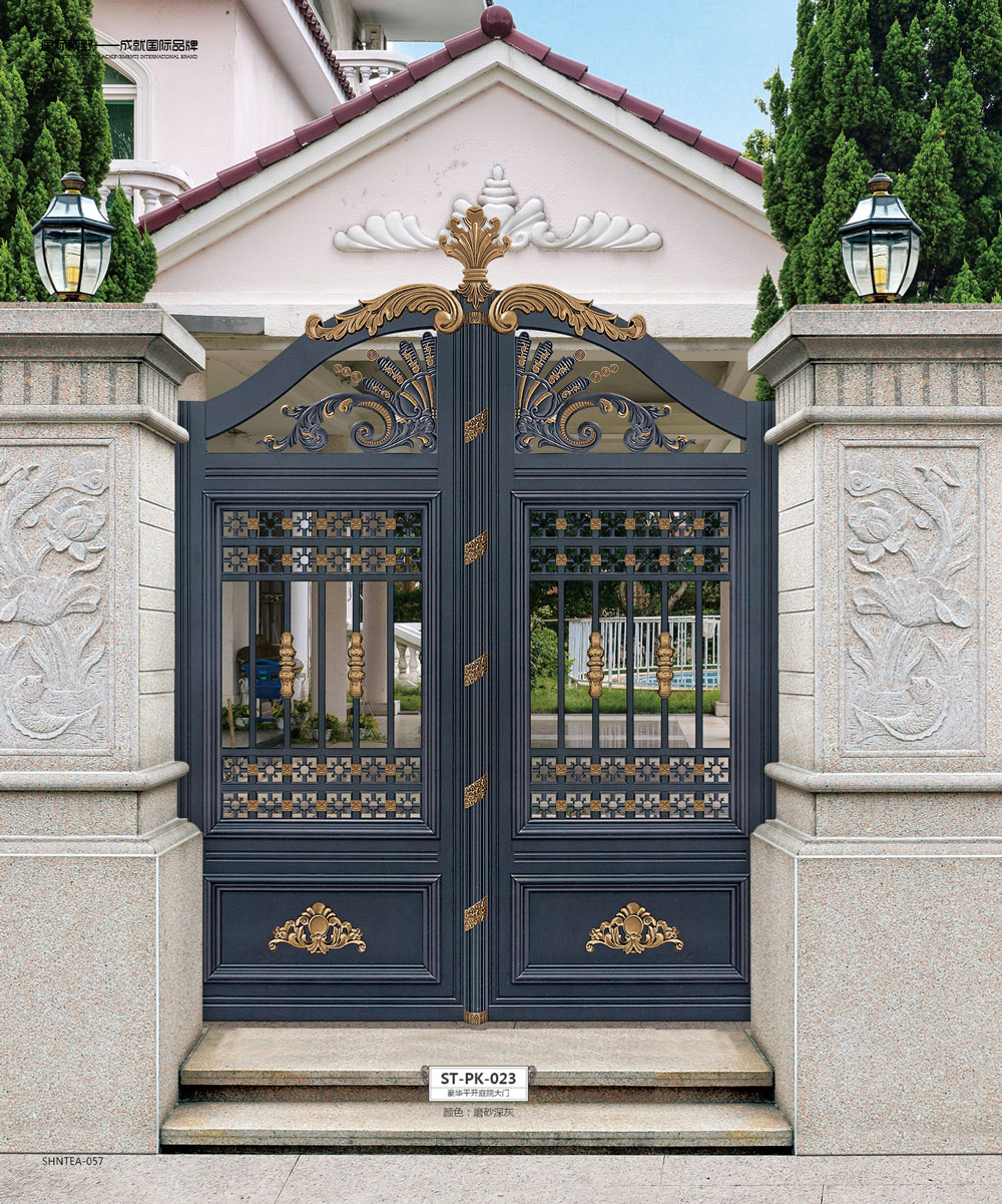 ST-PK-023豪華平開(kāi)庭院大門