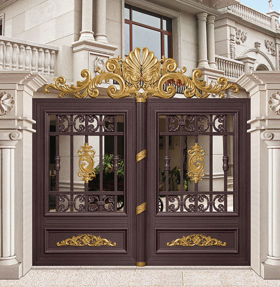 ST-PK-025豪華平開(kāi)庭院大門(mén)