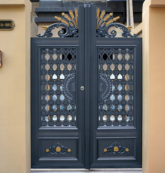 ST-PK-028豪華平開(kāi)庭院大門(mén)