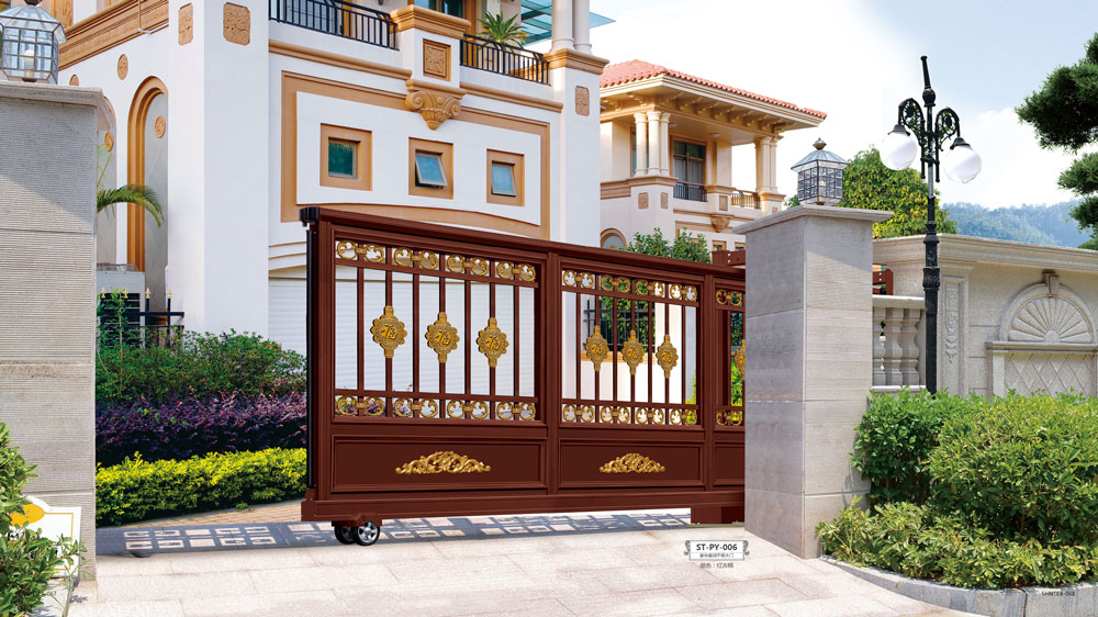 ST-PY-006豪華直線平移大門(mén)